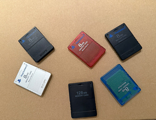 Sony ps2 memory - sony, konvolut