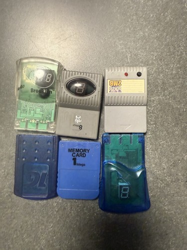 Memory cards playstation ps - memory,