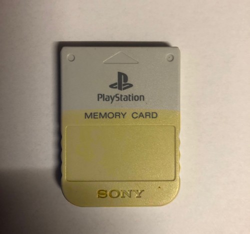 Playstation memory card - memory,