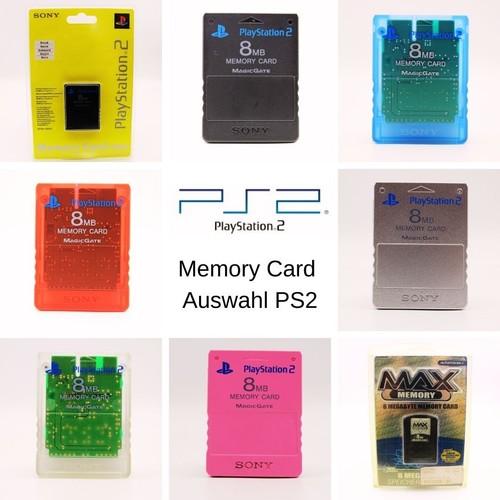 Ps2 memory card auswahl - ps2,